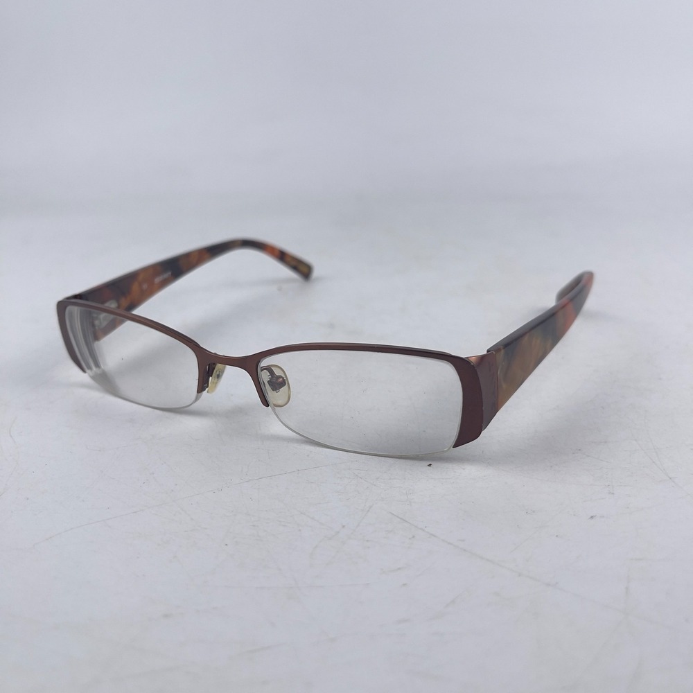 Gant Gw Alise Brn Womens Eyeglasses Frame Brown Plastic Half Rim 51-18-135 mm